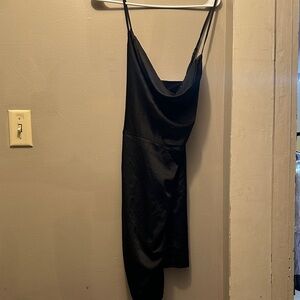 Boohoo Elegant Black Mini Dress